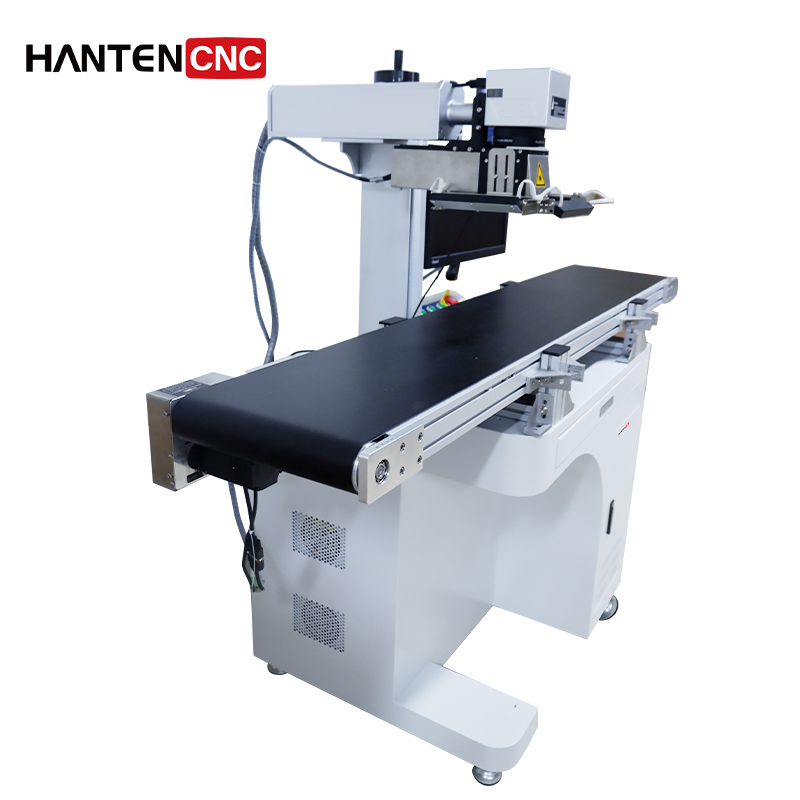 High Quality 20w 30w 50w Visual Positioning Fiber Laser Machine for Name Card Plastic Jewelry Fiber Laser Marking Machine